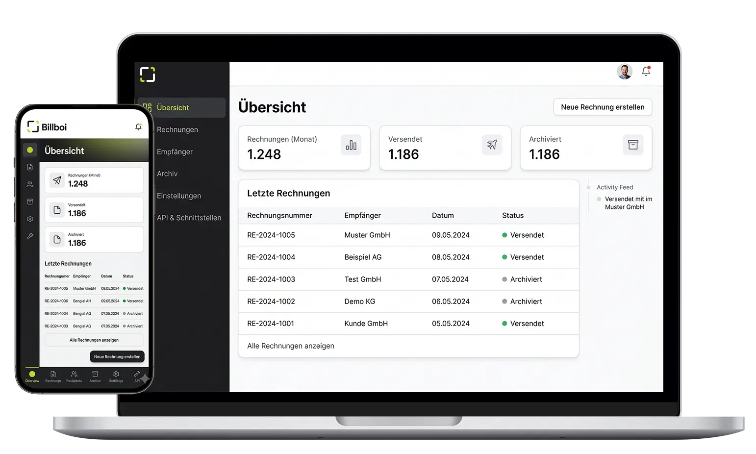 Billboi Dashboard